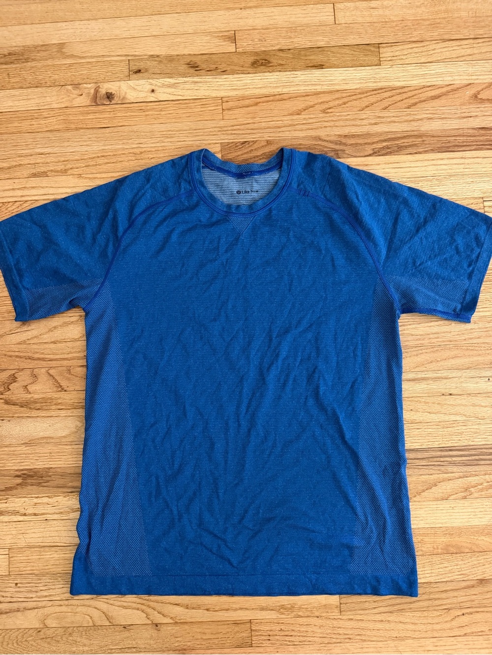Lululemon Metal Vent Tech Short Sleeve Shirt Blue Men’s Size M Like New